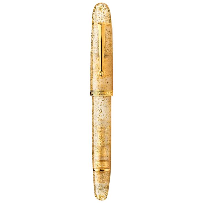 PENLUX, Fountain Pen - MASTERPIECE GRANDE Great Natural GOLD SAND.