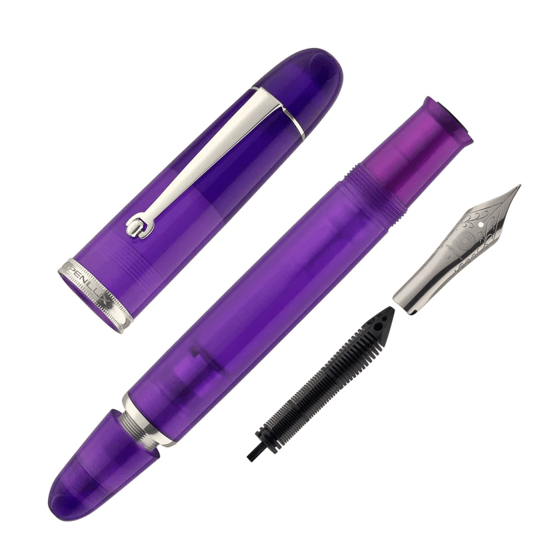 PENLUX, Fountain Pen - MASTERPIECE GRANDE Great Natural AURORA AUSTRALIS.