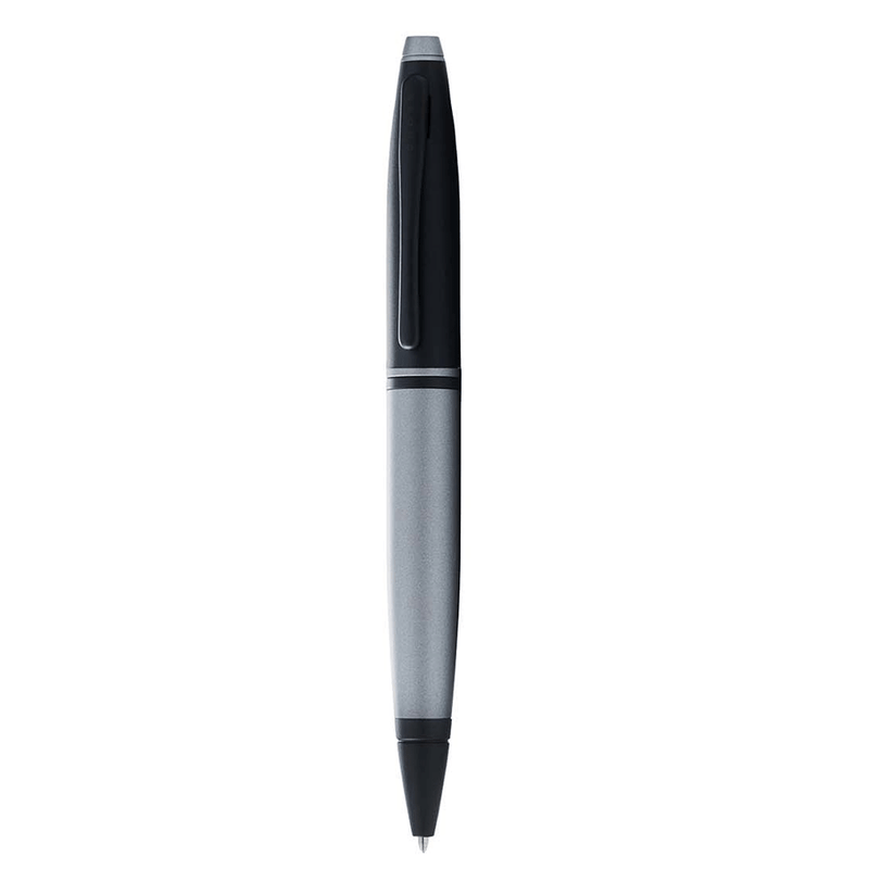 CROSS, Ballpoint Pen - CALAIS MATTE GREY AND BLACK.