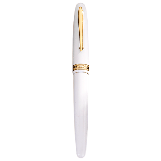 HONGDIAN 1841 White Fountain Pen with Closed Cap
