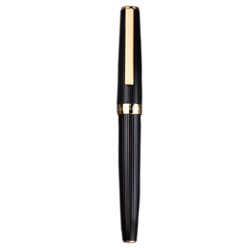 HONGDIAN 1845 Black Fountain Pen with Closed Cap
