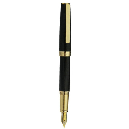 HONGDIAN 1845 Black Fountain Pen with Posted Cap
