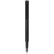 HONGDIAN 1850 Black Fountain Pen with Posted Cap
