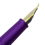 HONGDIAN 1851 PURPLE Fountain Pen Nib Close Up
