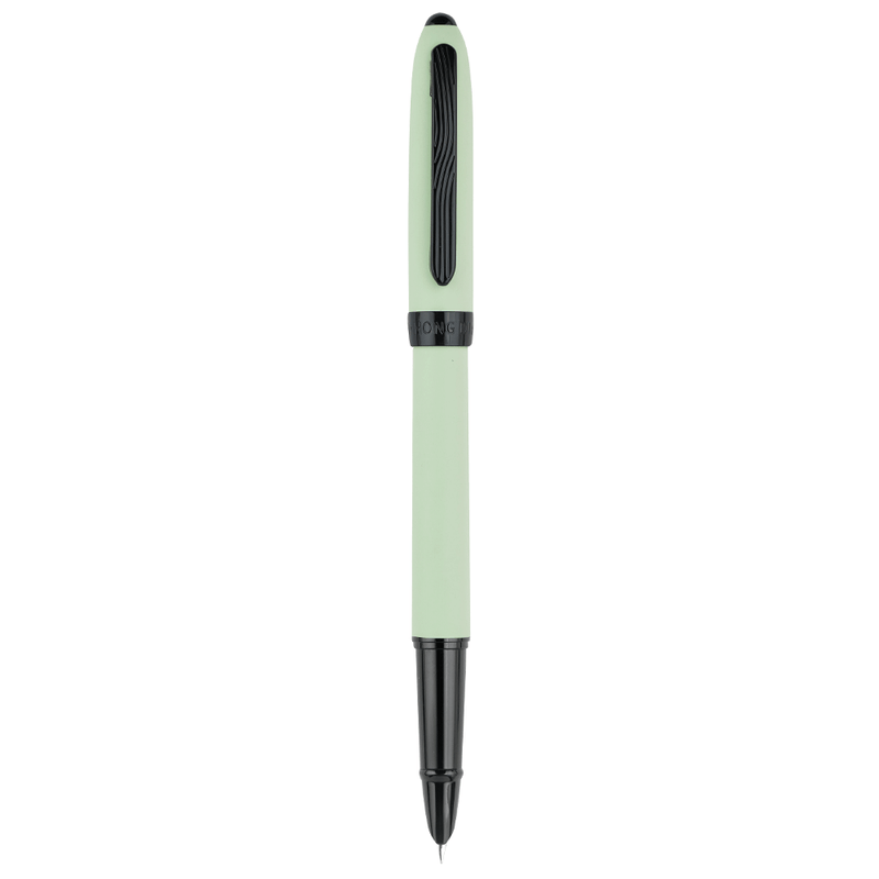 HONGDIAN 321 Light Green Fountain Pen with Posted Cap
