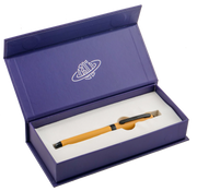 HONGDIAN 321 Orange Fountain Pen Displayed in Open Gift Box
