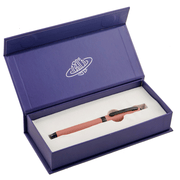 HONGDIAN 321 Pink Fountain Pen Displayed in Open Gift Box
