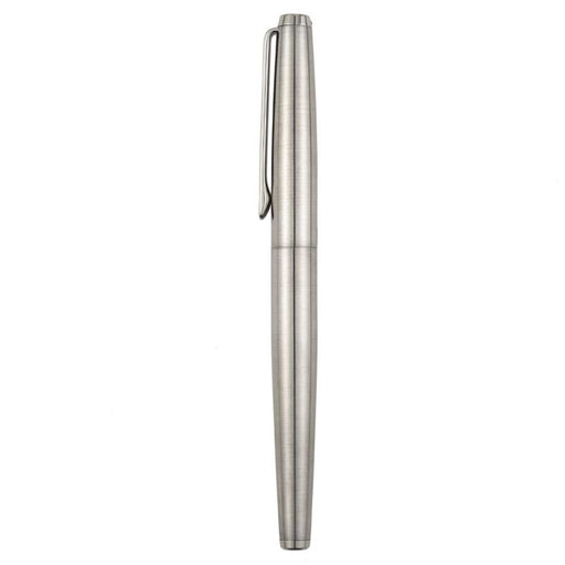 HONGDIAN 517S  SILVER WHITE Fountain Pen with Closed Cap with diffrent View
