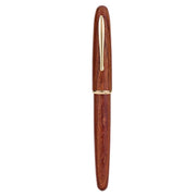 HONGDIAN 660  WOOD BROWN Fountain Pen with Closed Cap
