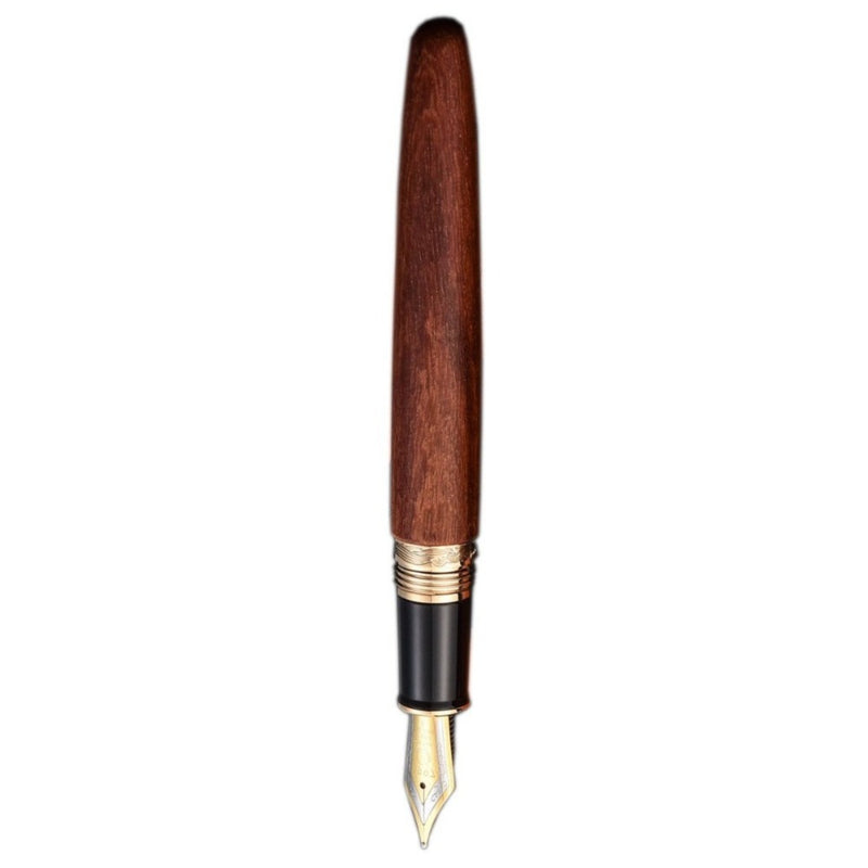 HONGDIAN 660  WOOD BROWN Fountain Pen without Cap
