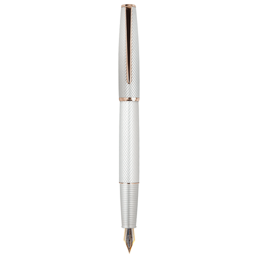 HONGDIAN A3 Meteor Series ROSE GOLD Fountain Pen with Posted Cap
