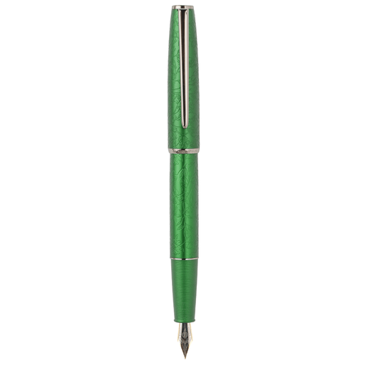 HONGDIAN A3 Taoyuan Wonderland Series GREEN Fountain Pen with Posted Cap
