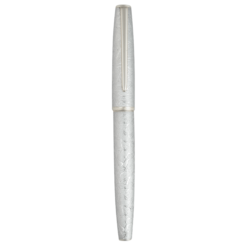 HONGDIAN A3 Taoyuan Wonderland Series SILVER Fountain Pen with Closed Cap
