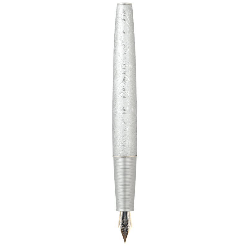 HONGDIAN A3 Taoyuan Wonderland Series SILVER Fountain Pen without Cap
