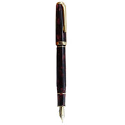 HONGDIAN N1 RED Fountain Pen with Posted Cap
