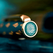 HONGDIAN N7 Piston Series Dark Green Fountain Pen Cap Top part Detail Close Up View