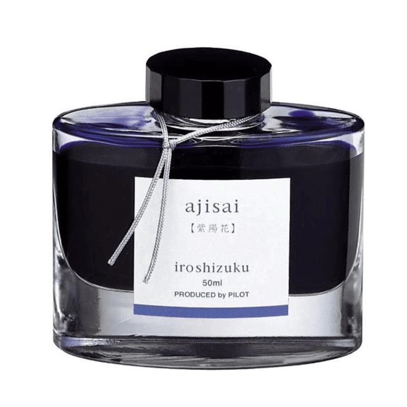 PILOT, Ink Bottle - IROSHIZUKU | Hydrangea | AJISAI | 50mL.
