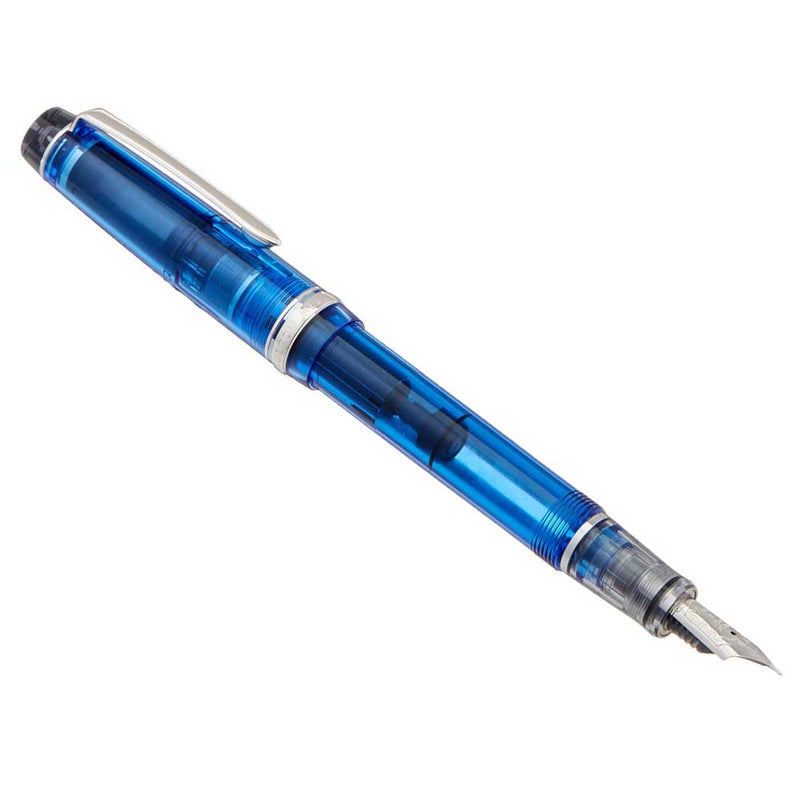 PILOT, Fountain Pen - HERITAGE 92 Transparent BLUE 14K.