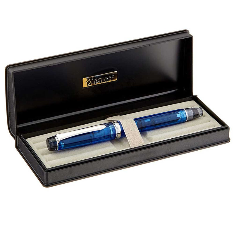 PILOT, Fountain Pen - HERITAGE 92 Transparent BLUE 14K.