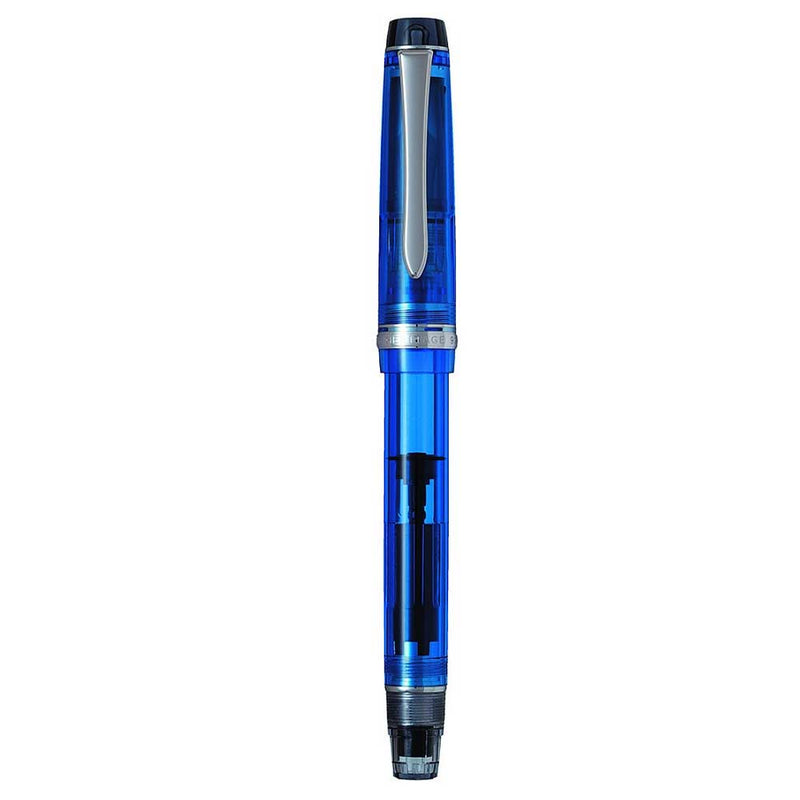 PILOT, Fountain Pen - HERITAGE 92 Transparent BLUE 14K.