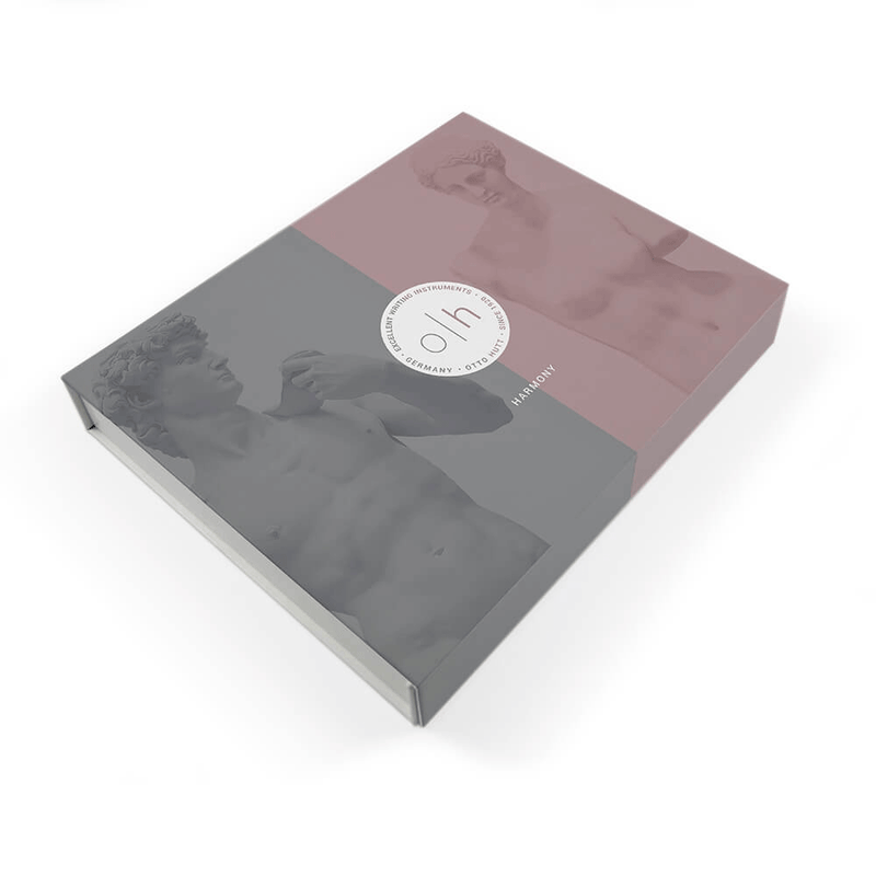 OTTO HUTT, Fountain Pen & Ballpoint Pen - DESIGN 04 Harmony Set GRAPHITE GREY.