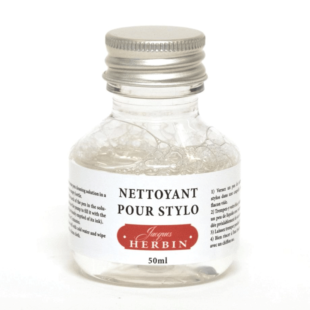 JACQUES HERBIN, Fountain Pen INK CLEANING SOLUTION. — SWASTIK penn