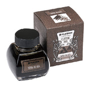 PLATINUM, Classic Ink Bottle - SEPIA BLACK 
