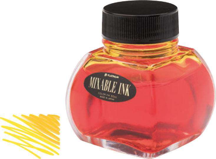 PLATINUM, Mixable Ink Bottle - SUNNY YELLOW 60ml 2