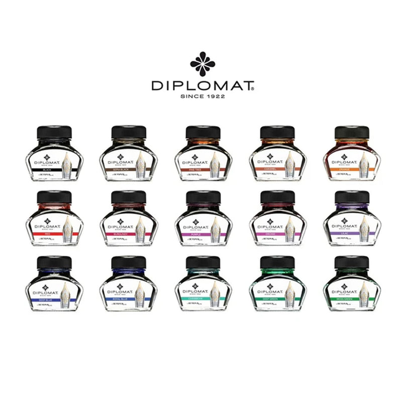 DIPLOMAT, Ink Bottle - OCTOPUS PURPLE (30mL). 2