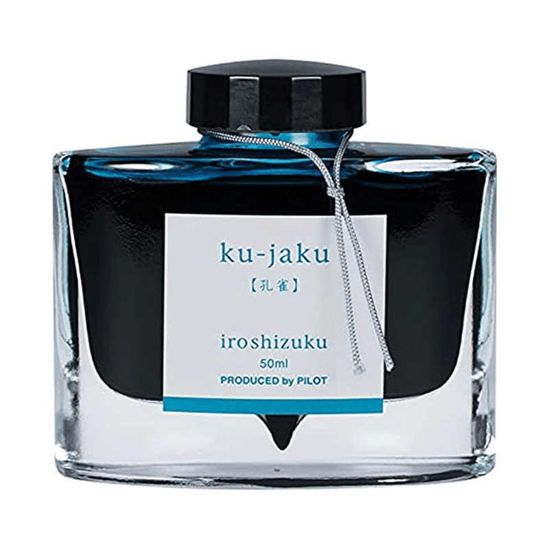 PILOT, Ink Bottle - IROSHIZUKU | Peacock | KU-JAKU | 50mL.