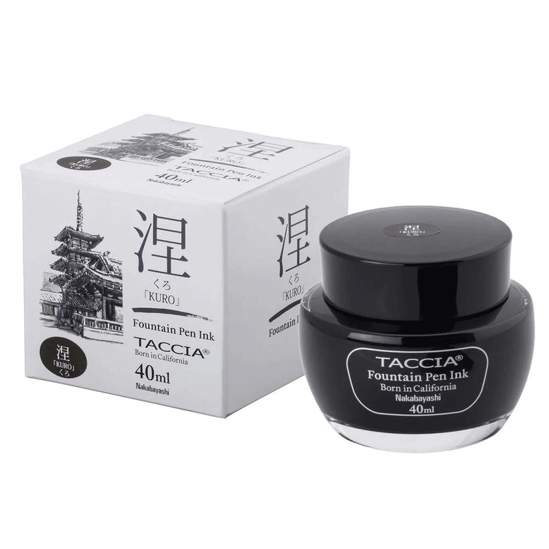 TACCIA, Ink Bottle - SUNAO-IRO KURO (40mL).