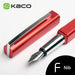KACO, Fountain Pen - SQUARE RED. 3