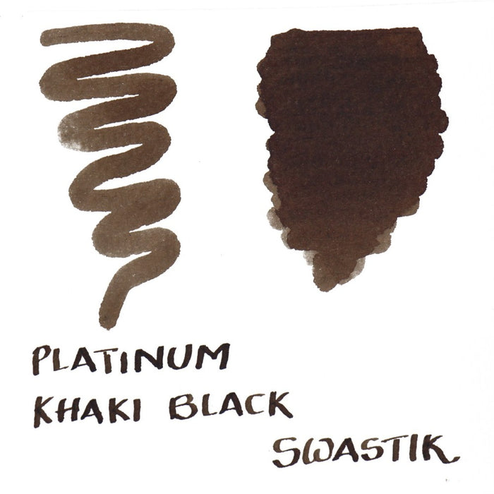 PLATINUM, Classic Ink Bottle - KHAKI BLACK 2