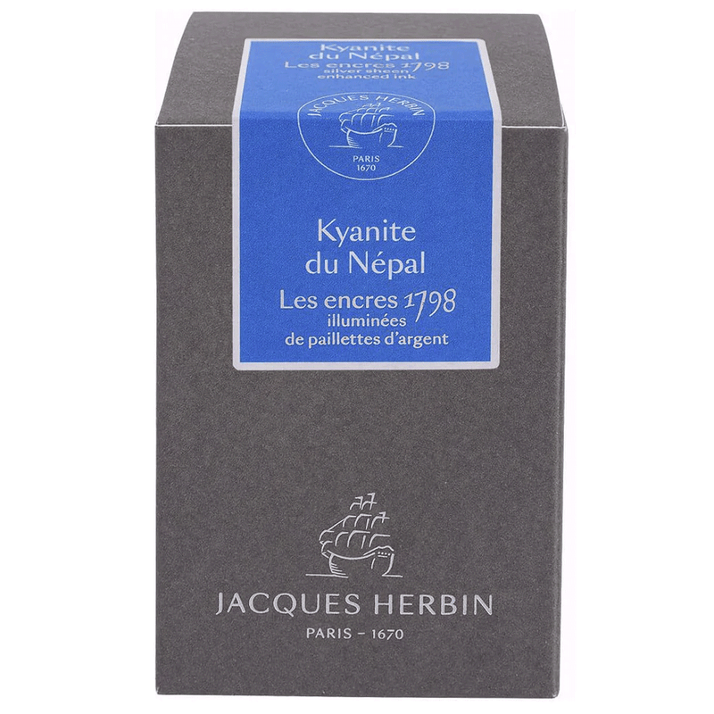 JACQUES HERBIN, Ink Bottle - Les encres 1798 KYANITE DU NEPAL (50mL).