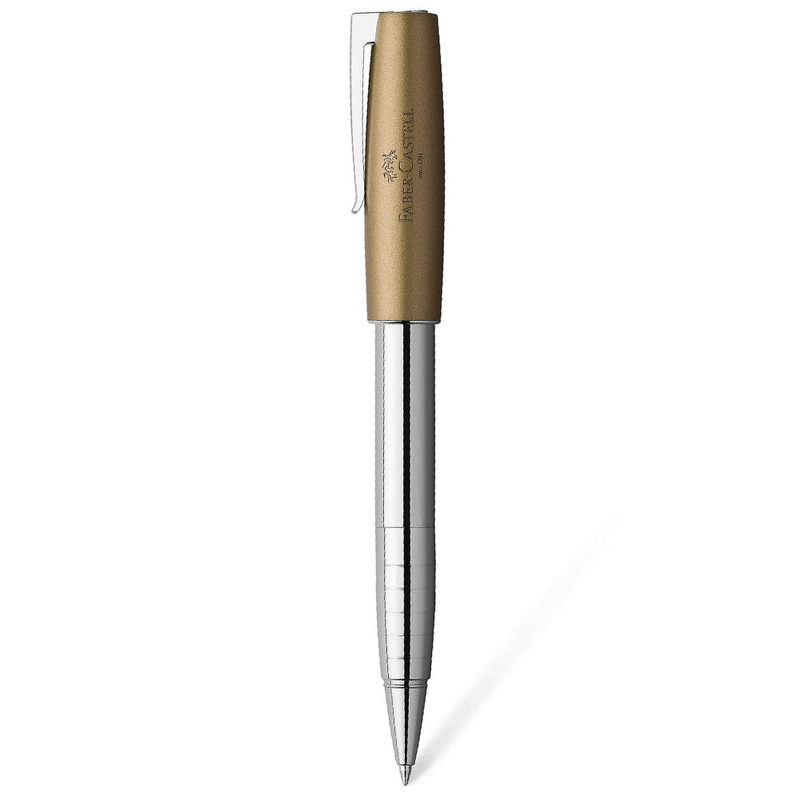 FABER CASTELL, Roller Pen - LOOM METALLIC OLIVE.