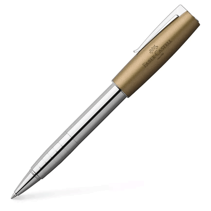 FABER CASTELL, Roller Pen - LOOM METALLIC OLIVE.