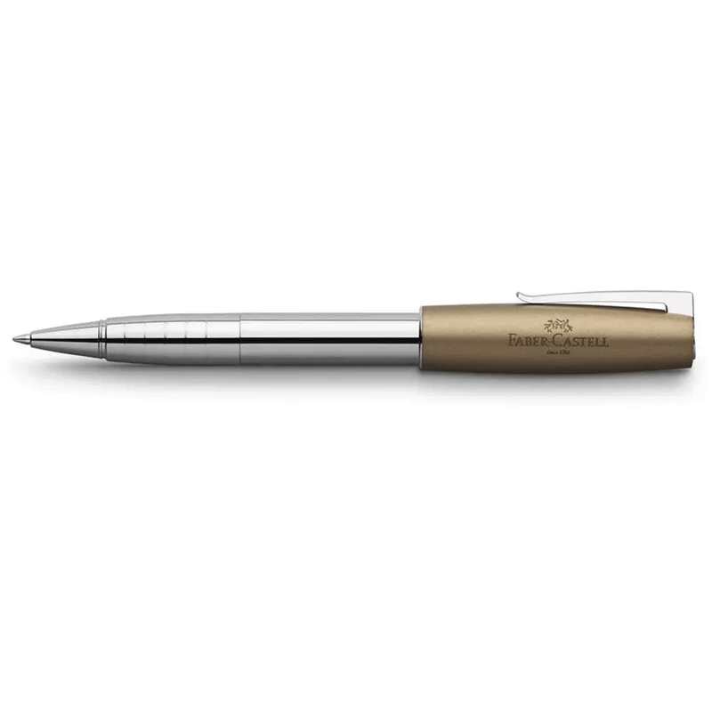 FABER CASTELL, Roller Pen - LOOM METALLIC OLIVE.
