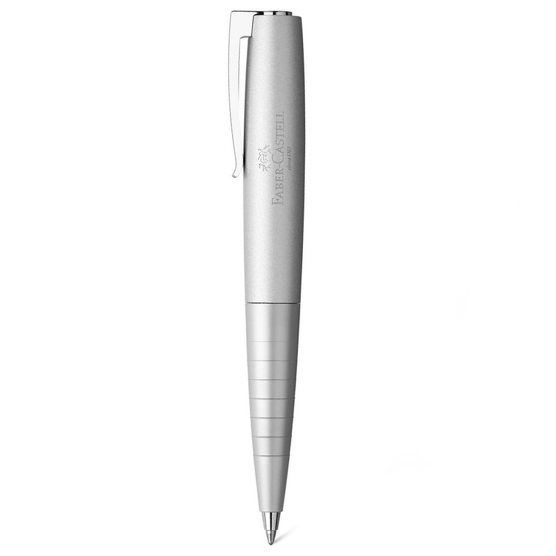 FABER CASTELL, Ballpoint Pen - LOOM METALLIC SILVER.