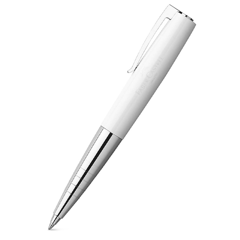 FABER CASTELL, Ballpoint Pen - LOOM PIANO WHITE.