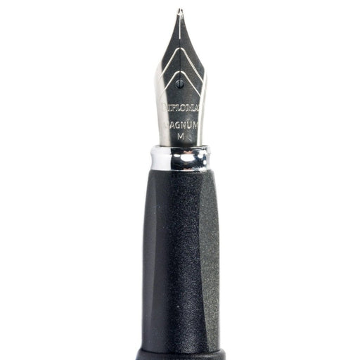DIPLOMAT, Fountain Pen - MAGNUM SOFT TOUCH GREY 1