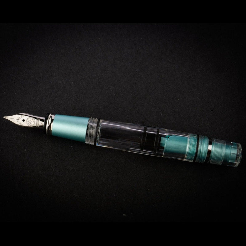 TWSBI, Fountain Pen - DIAMOND MINI AL MINT BLUE 11