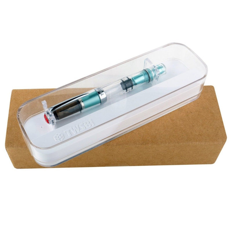 TWSBI, Fountain Pen - DIAMOND MINI AL MINT BLUE 6