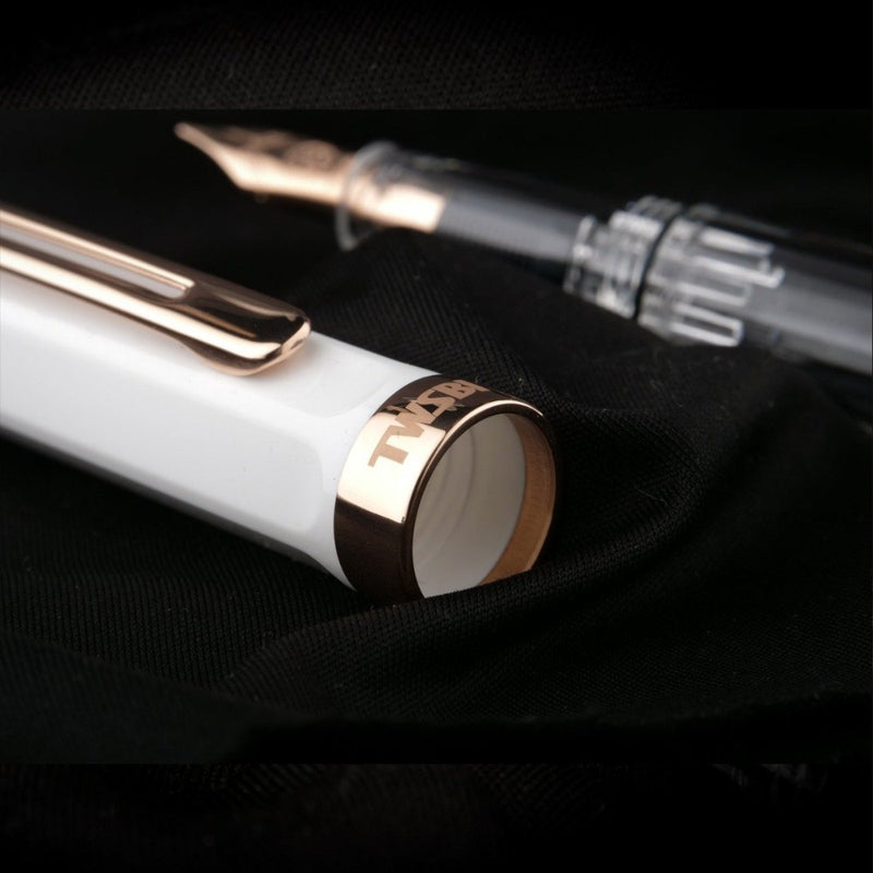 TWSBI, Fountain Pen - ECO WHITE ROSEGOLD 12