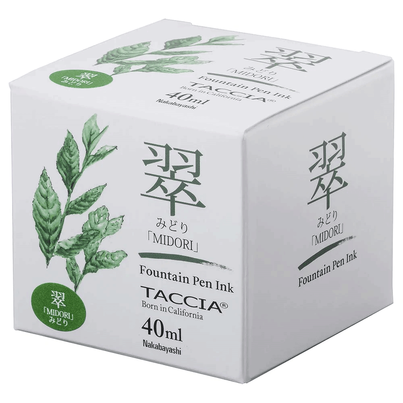TACCIA, Ink Bottle - SUNAO-IRO MIDORI (40mL).