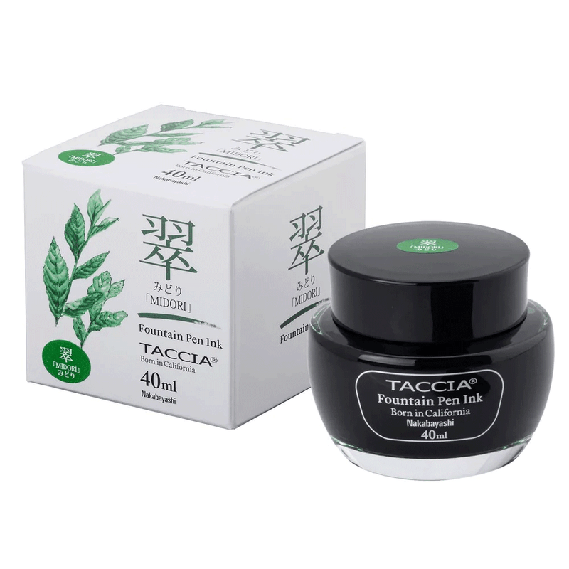 TACCIA, Ink Bottle - SUNAO-IRO MIDORI (40mL).