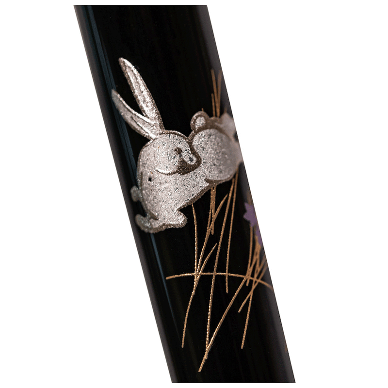PLATINUM, Fountain Pen - VICOH KANAZAWA Gold Leaf MOON & RABBIT (18K).