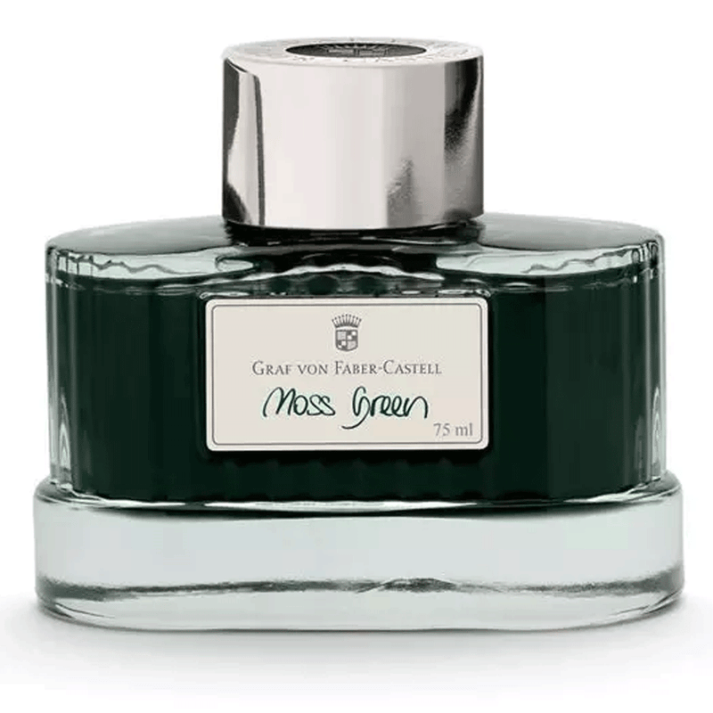 FABER CASTELL, Ink Bottle - GVFC MOSS GREEN (75mL).