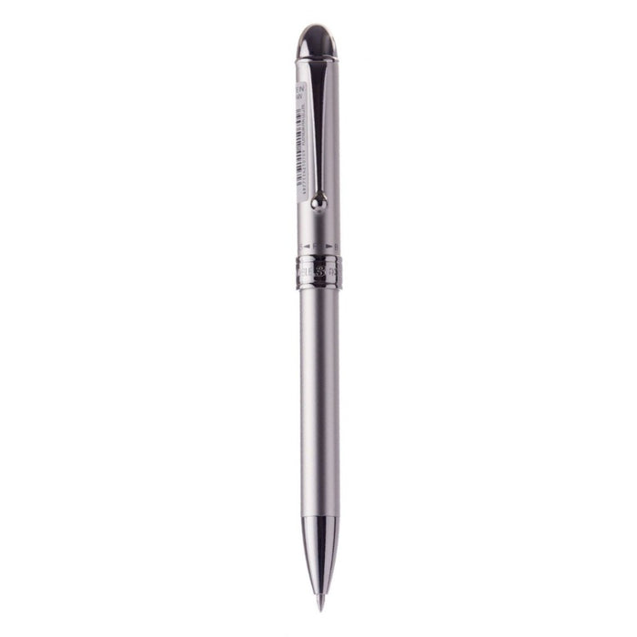 PLATINUM, Multi Function Pen - DOUBLE 3 ACTION Alumite Finish Metal Pen ICE WHITE