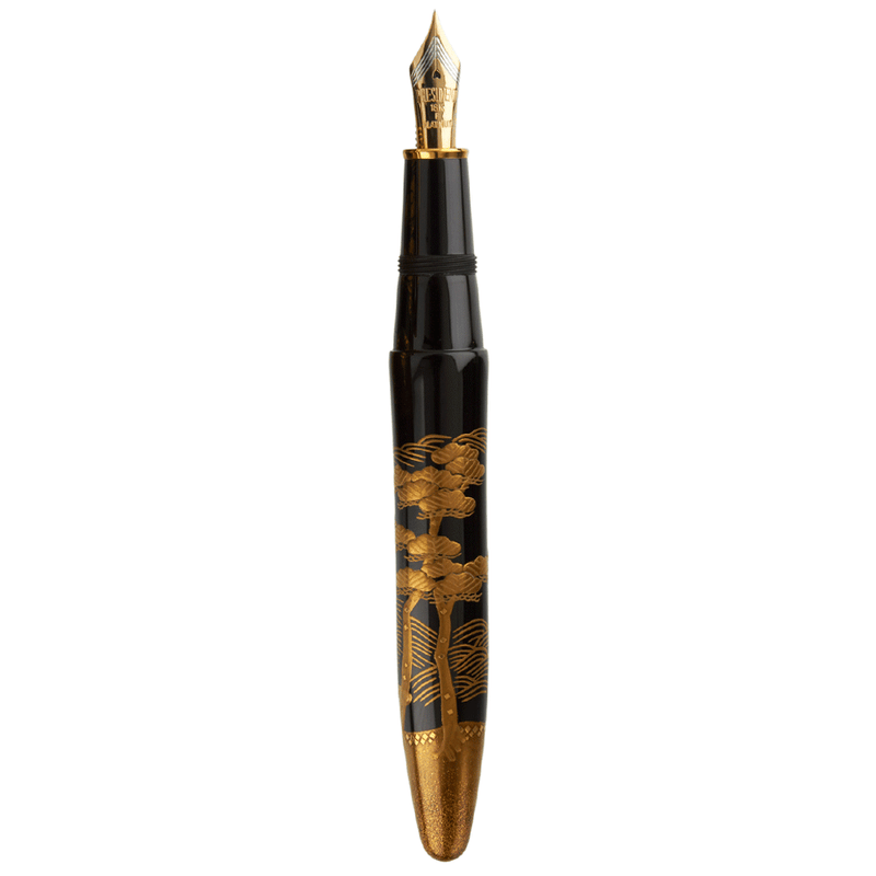 PLATINUM, Fountain Pen - IZUMO "KAGA" MAKI-E HAMA ON MATSU.
