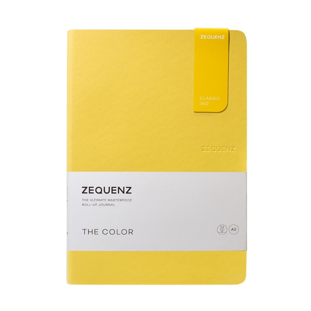 ZEQUENZ, NoteBook - THE COLOR LITE PROFESSIONAL NOTE MUSTARD 